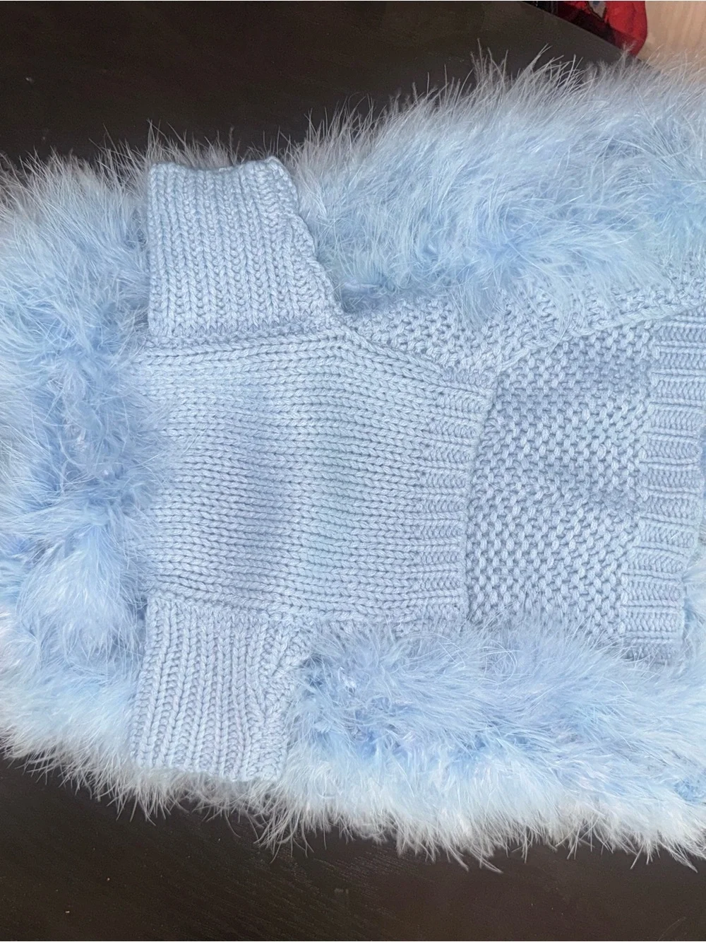 Christian Cowan x maxbone Dog Jumper – Light Blue | Size Large
